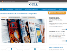 Tablet Screenshot of guell-presseservice.de